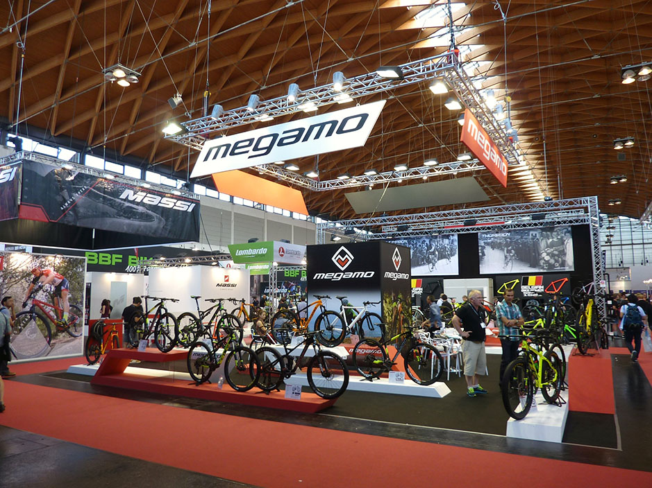 DESIGN AND CONSTRUCTION of a BOOTH for MEGAMO EUROBIKE FRIEDRICHSHAFEN ALEMANIA